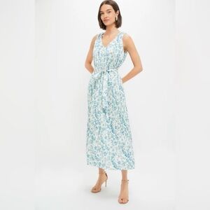 Jardin De Fleurs Plisse Crinkle Alina Dress, Medium